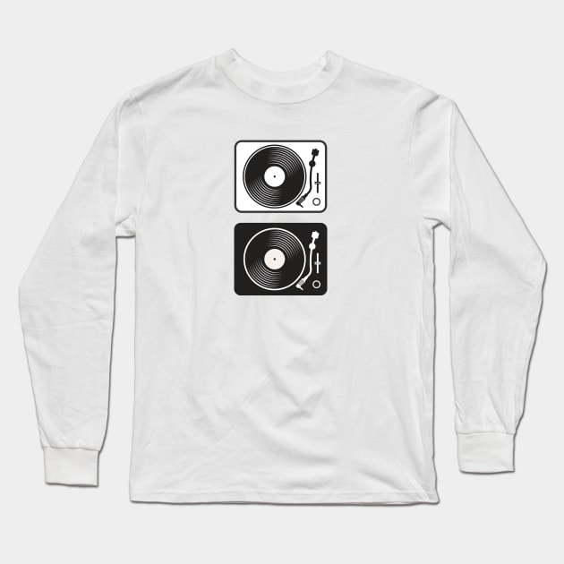 Vinyl DJ Long Sleeve T-Shirt by TambuStore